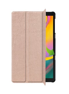 Buy Protective Flip Case Cover For Samsung Galaxy Tab A 10.1 SM-T515 Beige in Saudi Arabia