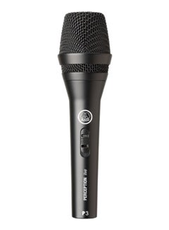 Buy High-Performance Dynamic Microphone P3S Black in UAE