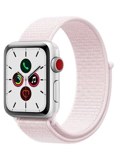 Buy Replacement Band For Apple iWatch Series 5/4/3/2/1 42-44mm Pearl Pink in Egypt