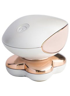 Buy Flawless Portable Legs Hair Remover Epilator White/Gold in UAE