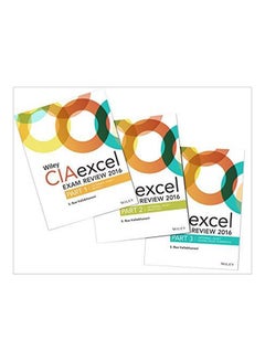 اشتري Wiley Ciaexcel Exam Review 2016 Part 1/part 2/part 3 Paperback في مصر