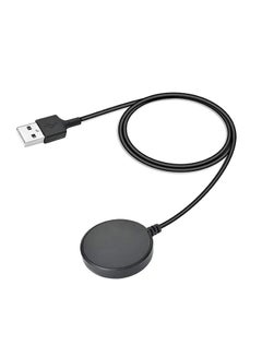 Buy Magnetic Wireless Charger Dock For Samsung Galaxy Watch Active/Active 2 Black in Saudi Arabia