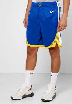 Buy Golden State Warriors Swingman Shorts Blue in UAE