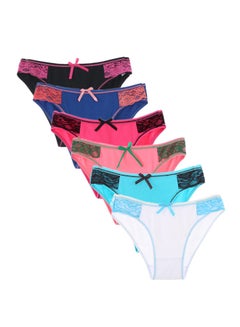 Buy 6-Piece Comfy Brief Set Multicolour in Saudi Arabia