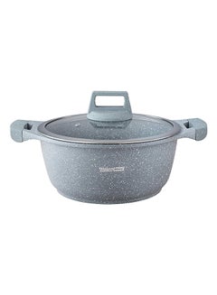 Buy Aluminium Casserole Grey 24cm in UAE