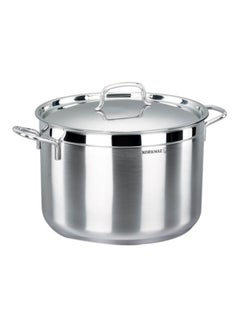 Buy Stainless Steel Extra Deep Casserole Dish Silver 30x20centimeter in Saudi Arabia