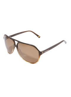 Buy Women's Aviator Sunglasses Brown Fade With Brown Polarized Lenses - Lens Size: 62 mm in UAE