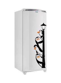 Buy Cartoon Printed Fridge Stickers Black/White/Orange 90x25centimeter in UAE