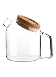 اشتري Tea Kettle Clear/Brown 44x32x2.7cm في السعودية