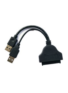 Buy Hard Disk Drive Adapter Converter Cable For Laptop Black in UAE