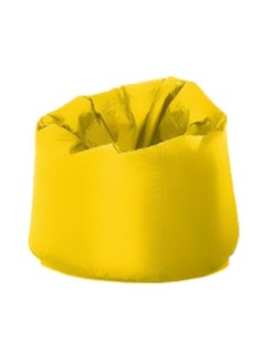 Buy Leather Bean Bag Yellow in UAE