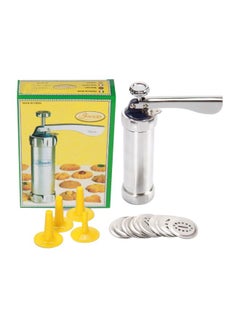 Buy Cookie Press Machine Silver 20centimeter in Egypt