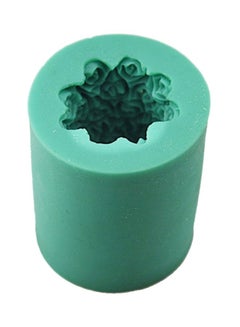 اشتري Rose Long Cylindrical Candle Silicone Mould Green 8x6.5centimeter في السعودية