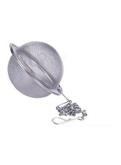 اشتري Stainless Steel Tea Ball Infuser Silver 50x50x70mm في السعودية