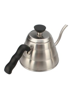 Buy Stainless Steel Gooseneck Kettle Silver/Black in UAE