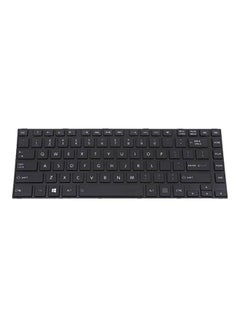Buy Replacement Laptop Keyboard For Toshiba L840 Black in UAE