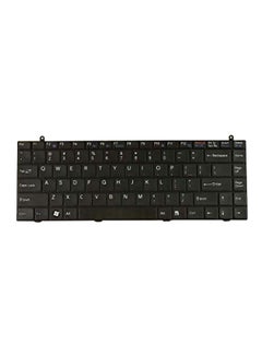 Buy Replacement Laptop Keyboard For Sony VGNFZ - English/Arabic Black in UAE