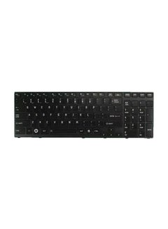 Buy Replacement Laptop Wired Keyboard - English/Arabic Black in UAE