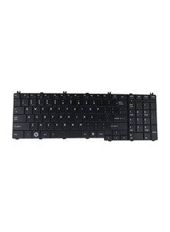 Buy Replacement Laptop Keyboard For Toshiba C655 Black in UAE