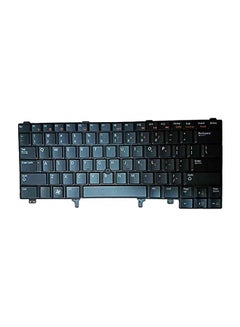 Buy Replacement Laptop For Keyboard For Dell E6420 Black in UAE