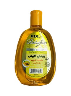 Buy Baby Face Papaya Extract Facial Cleanser 250ml in Saudi Arabia