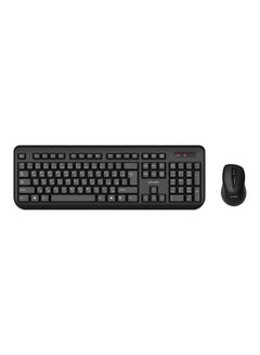 Buy Wireless Keyboard And Mouse Set Black in Egypt