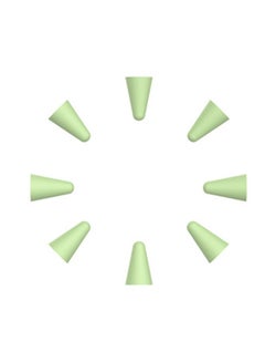 Buy 8-Piece Replacement Nib Case Set Green in Saudi Arabia