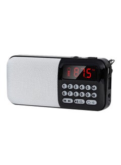 Buy Portable FM Radio Y508 Black in Saudi Arabia