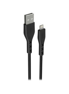 Buy USB To Lightning Data Sync Charging Cable Black in UAE