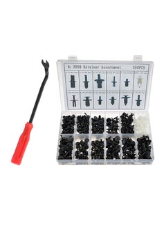 Buy 350-Piece Car Auto Fastener Kit With Fixing Clip Rivet in UAE