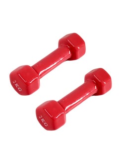 Buy Hexagonal Dumbbell Set 2 x 2kg in UAE