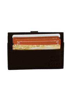 Buy Spacious Leather Wallet Brown in UAE