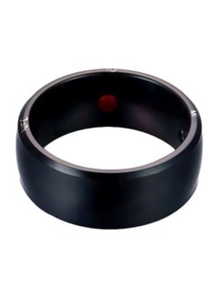 Buy Water Resistant Smart Ring 10centimeter Black/Silver in Saudi Arabia