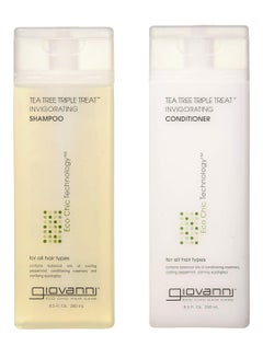 Buy 2-Piece Eco Chic Tea Tree Shampoo And Conditioner Set in Saudi Arabia