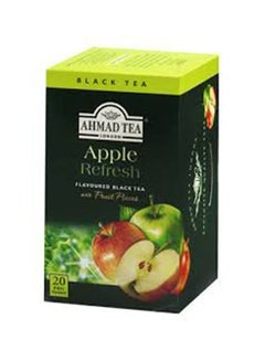 اشتري شاي أسود بنكهة التفاح 2جرام عبوة من 20 قطعة في الامارات