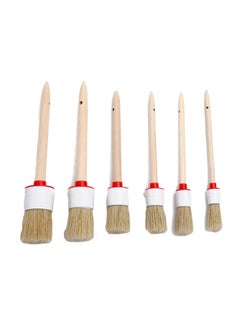 Buy 6-Piece Car Brush Cleaning Tool Set in Saudi Arabia