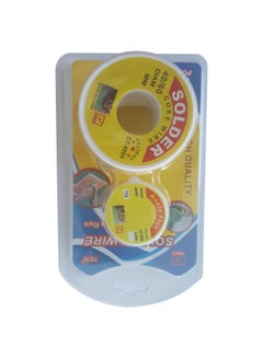 Buy Solder Wire With Rosin Flux Yellow in UAE