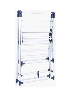 Buy Deluxe Folding Drying Rack Silver 175x102x62cm in Saudi Arabia