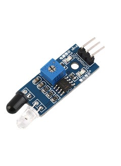 Buy IR Infrared Obstacle Avoidance Sensor Module Blue/Black/White in UAE