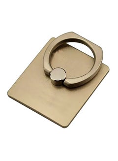 Buy Metal Finger Ring Mobile Holder Gold in UAE