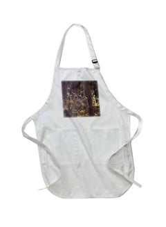 Buy Whitetailed Deer Printed Apron With Pockets White 22 x 30inch in Egypt