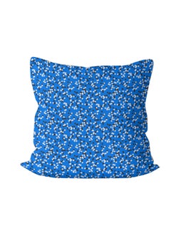 Buy Cushion With Printed Cover polyester Blue 40x40cm in Egypt