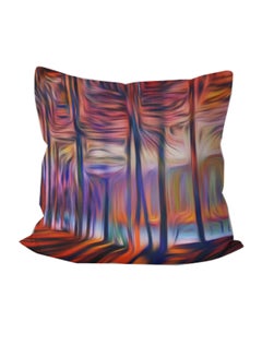 اشتري Cushion Printed Cover polyester Multicolour 40x40cm في مصر