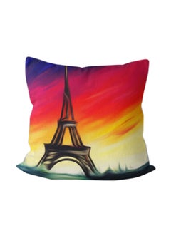 Buy Cushion With Printed Cover polyester Multicolour 40x40cm in Egypt