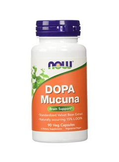 Buy Pack Of 2 Dopa Mucuna Dietary Supplement - 90 Capsules in UAE