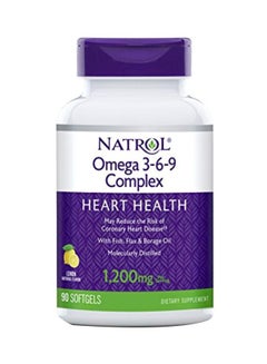Buy Omega 3-6-9 Complex Dietary Supplement - 90 Softgels in Egypt
