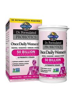 اشتري Dr. Formulated Probiotics Once Daily Women's 50 Billion 30 Vegetarian Capsules في الامارات