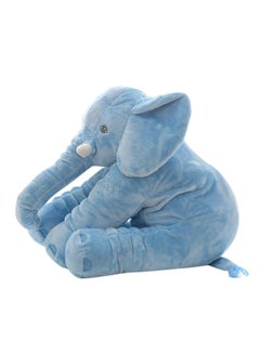 اشتري وسادة محشوة على شكل فيل أزرق 60سم في السعودية