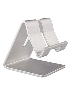 Buy Universal Mobile Holder Desk Stand Silver in Saudi Arabia