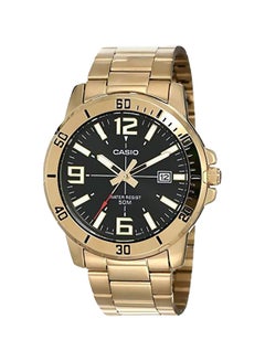 Buy Men's Enticer Analog Watch MTP-VD01G-1BVUDF - 49 mm - Gold in Saudi Arabia